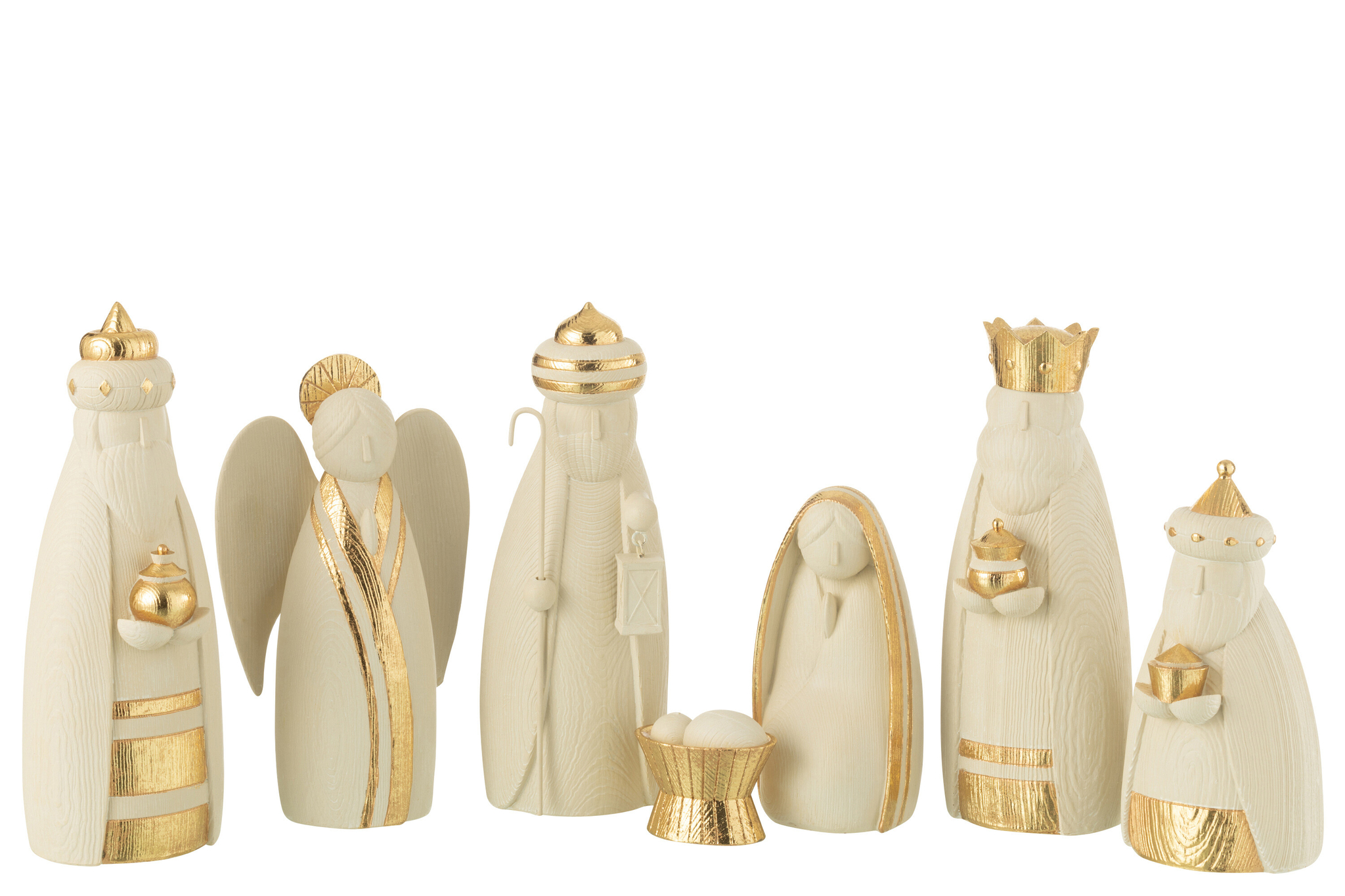 Kerststal Klestura Meerkleurig - Set van 7 - Afbeelding 3
