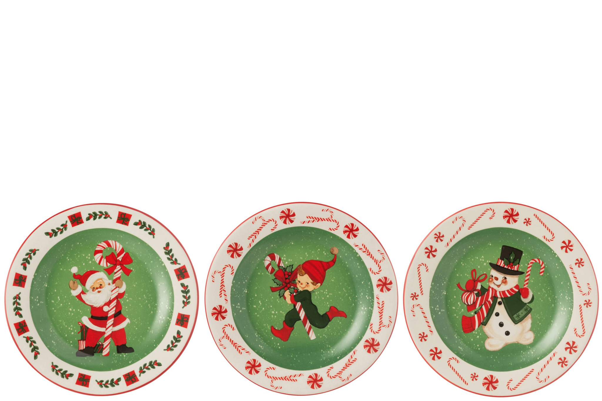 Woonaccessoire Pukand Dolomiet Meerkleurig - Set van 3