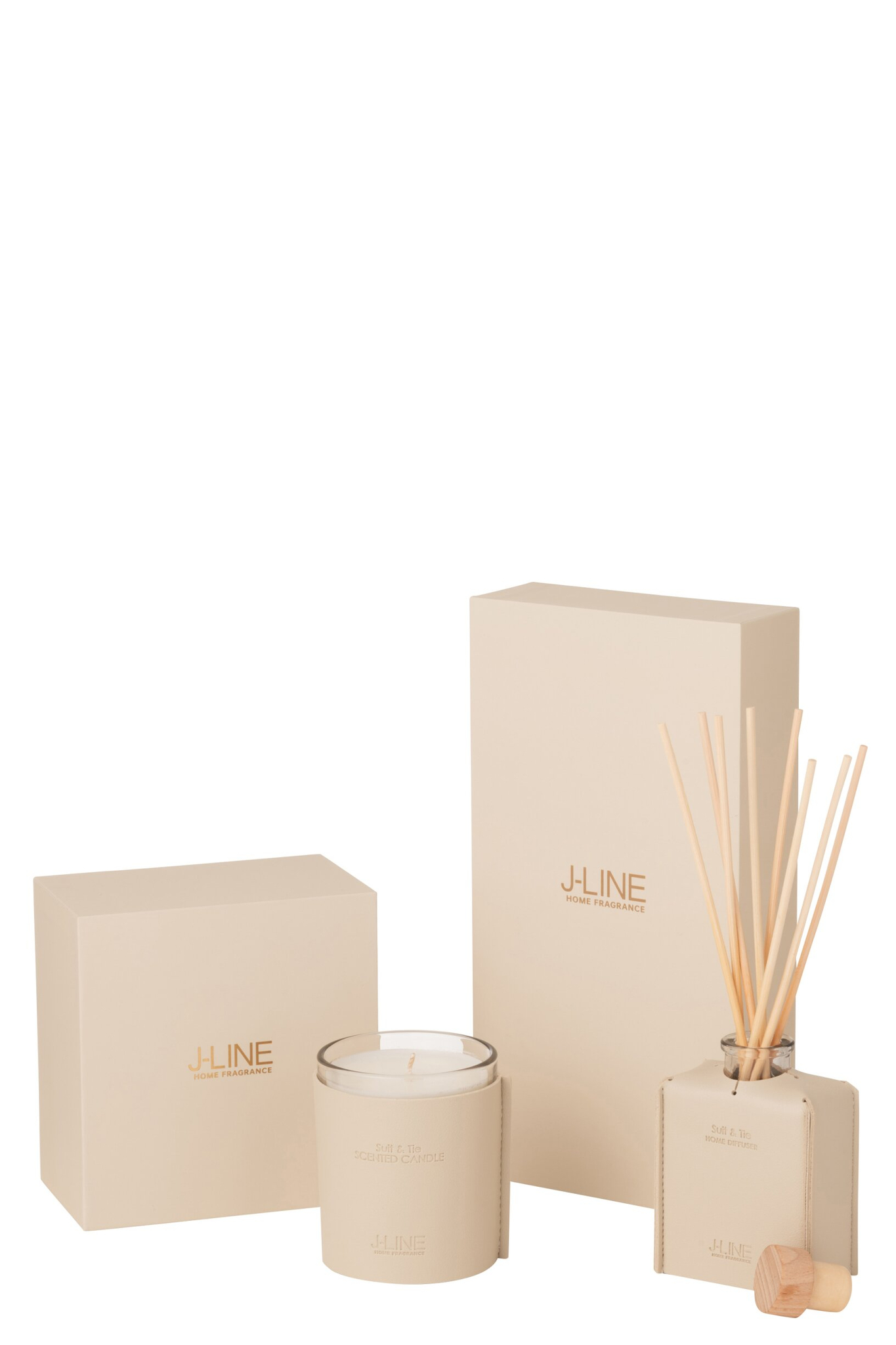 Geurkaars Boomesta Palmwas Beige - Afbeelding 3