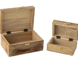 Woonaccessoire Moormia Mangohout Meerkleurig - Set van 2
