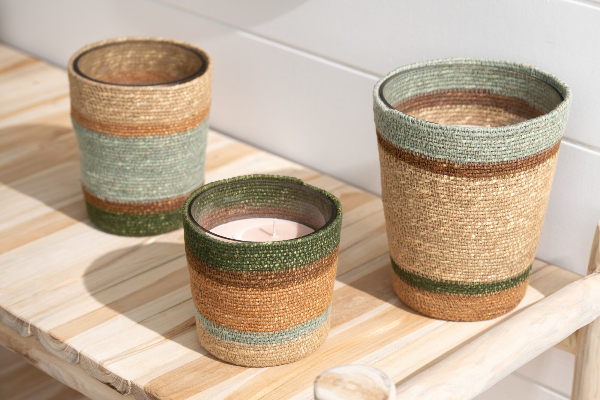 Geurkaars Flores Glas Meerkleurig - Afbeelding 2