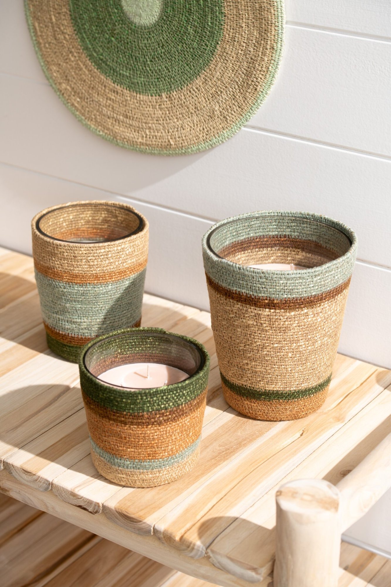 Geurkaars Flores Glas Meerkleurig - Afbeelding 3