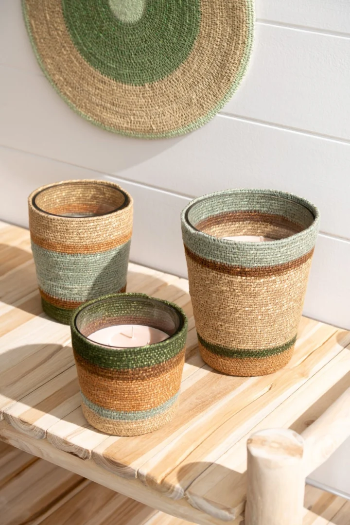 Geurkaars Flores Glas Meerkleurig - Afbeelding 3