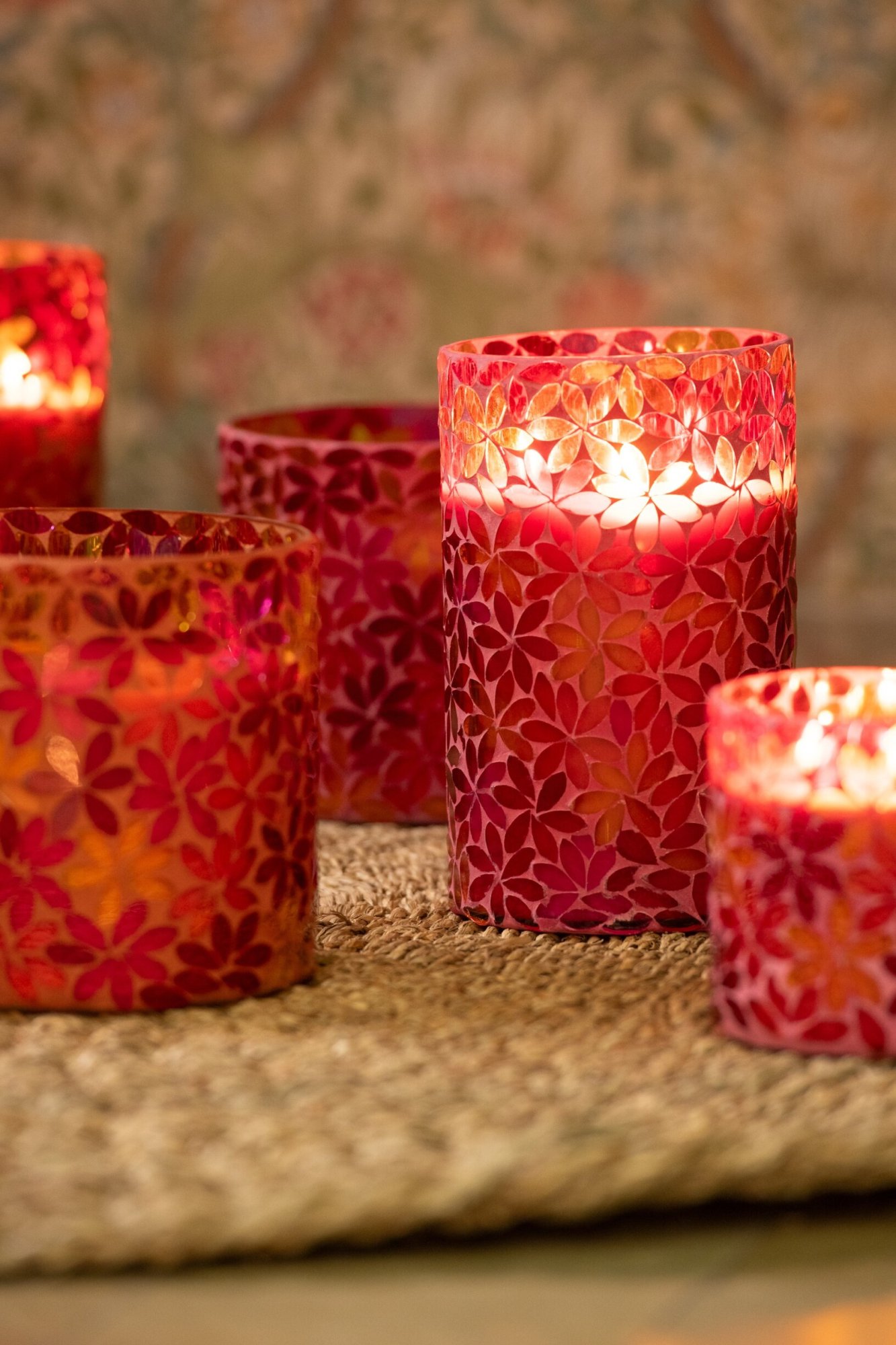 Geurkaars Betor Glas Meerkleurig - Set van 2 - Afbeelding 6