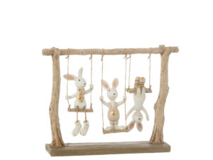 Decoratiefiguur Ridane Steen Meerkleurig H20 cm