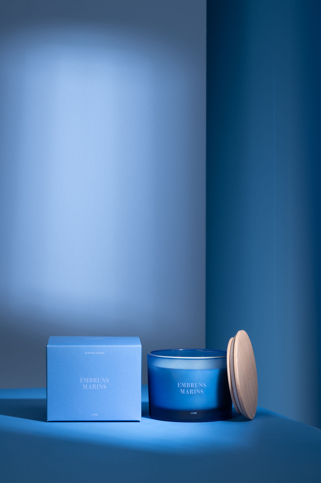 Geurkaars Treemmun Paraffine Blauw - Afbeelding 2