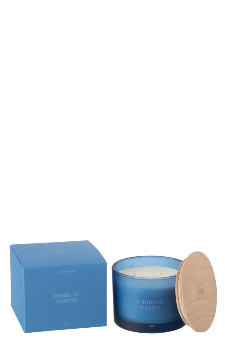 Geurkaars Treemmun Paraffine Blauw - Afbeelding 5
