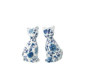 Beeld Lierdano Polyresin Meerkleurig H16,8 cm - Set van 2