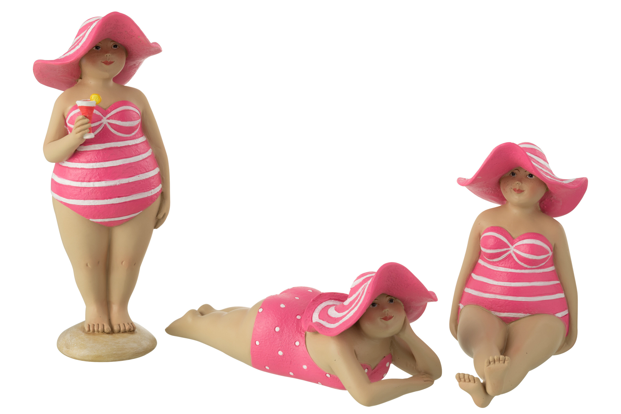 Woonaccessoire Geimmaro Polyresin Meerkleurig - Set van 3 - Afbeelding 2
