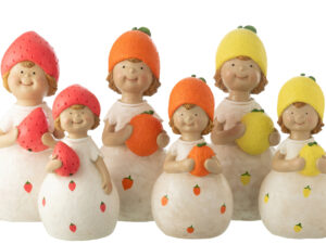 Woonaccessoire Veirronte Meerkleurig - Set van 3