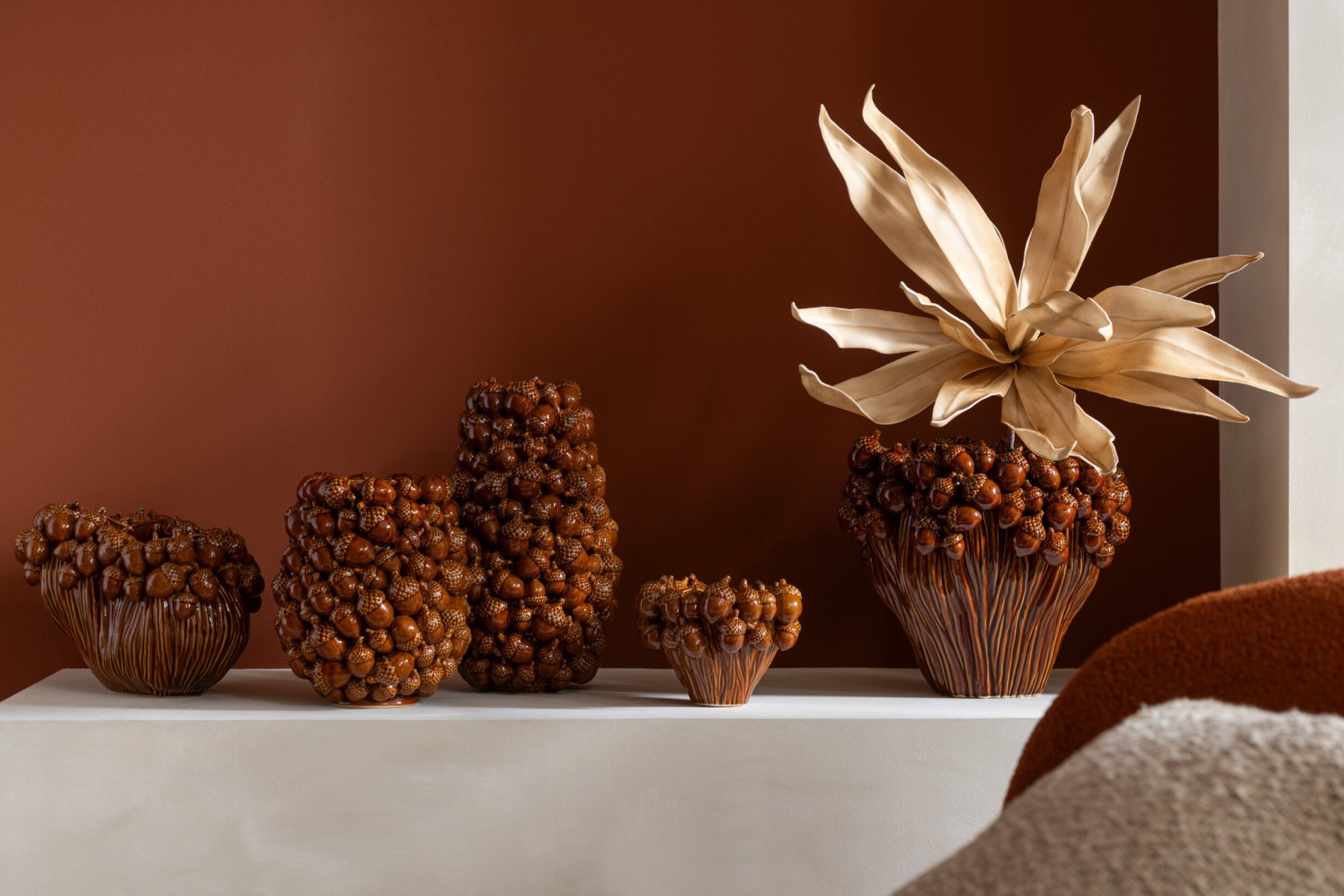 Kunstbloem Merrir EVA Naturel