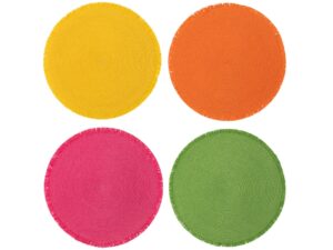 Placemat Caulol Papier Meerkleurig - Set van 4