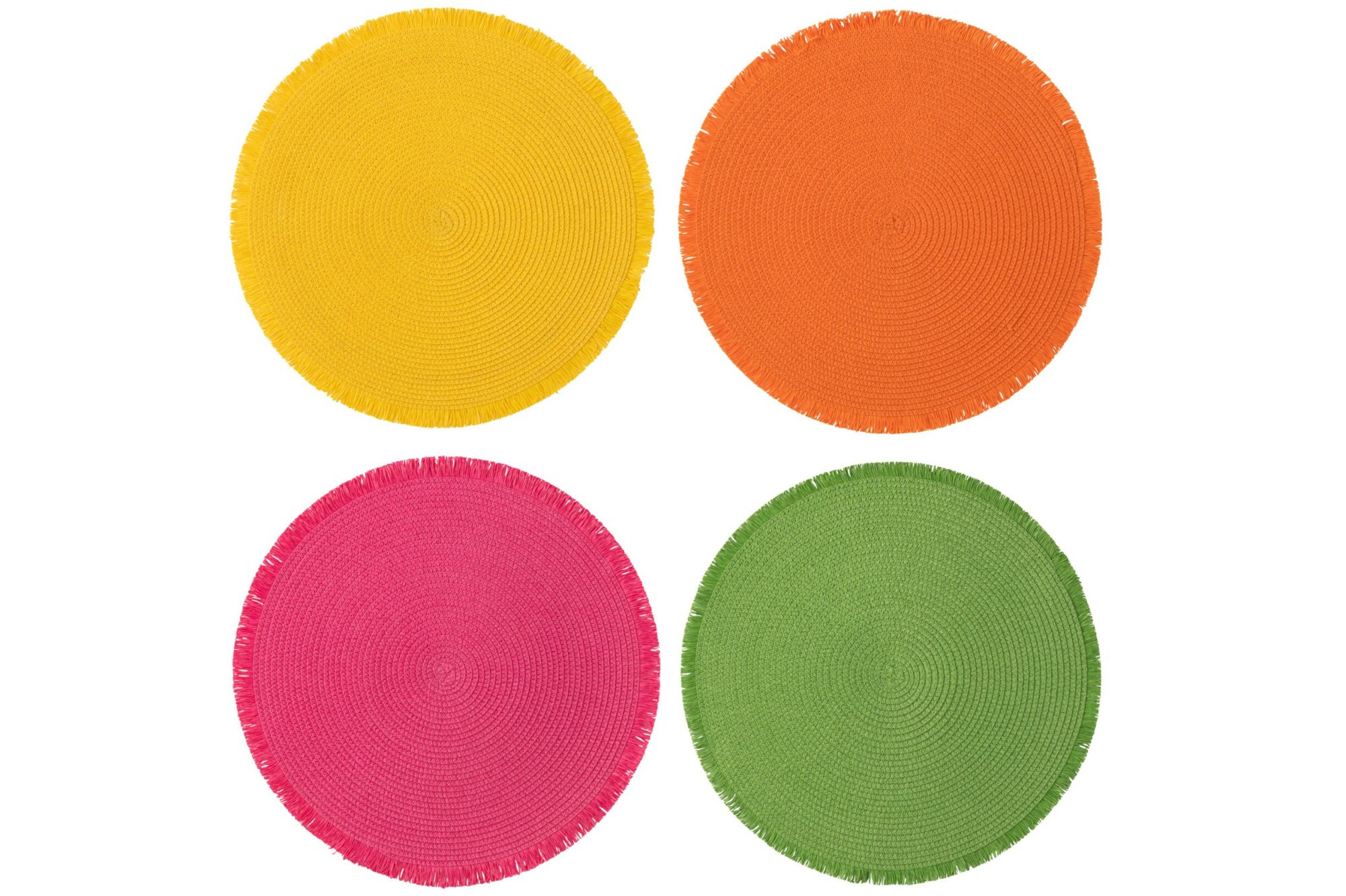 Placemat Caulol Papier Meerkleurig - Set van 4