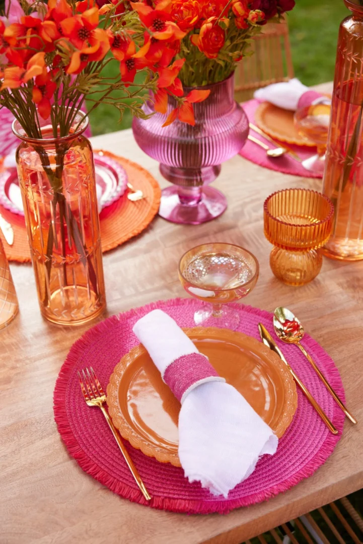 Placemat Caulol Papier Meerkleurig - Set van 4 - Afbeelding 2