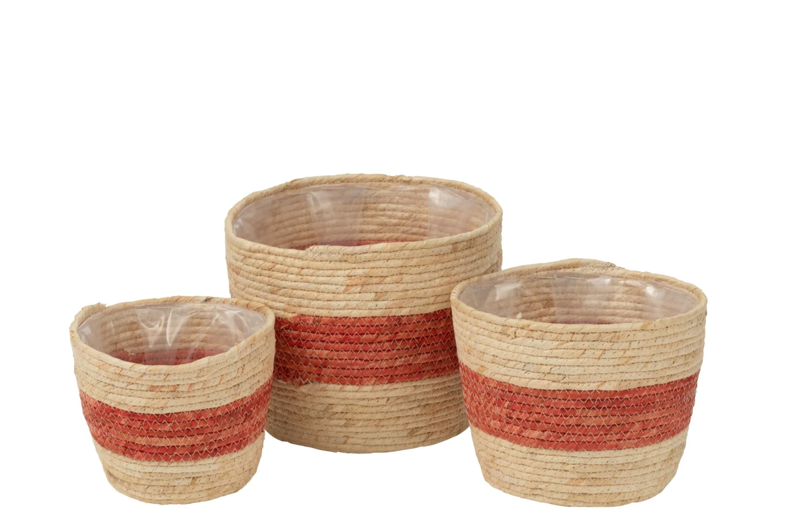 Mand Sutello Maïshuls Naturel - Set van 3 - Afbeelding 2