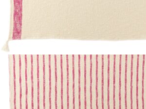 Plaid Brakil Roze - Set van 2