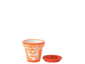 Bloempot Lieskand Keramiek Meerkleurig H19 cm