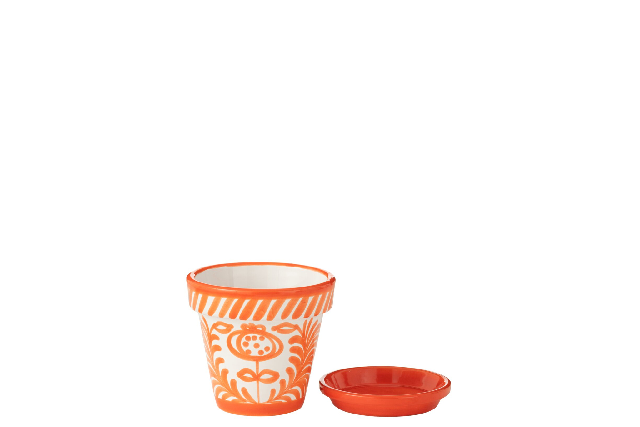 Bloempot Lieskand Keramiek Meerkleurig H19 cm