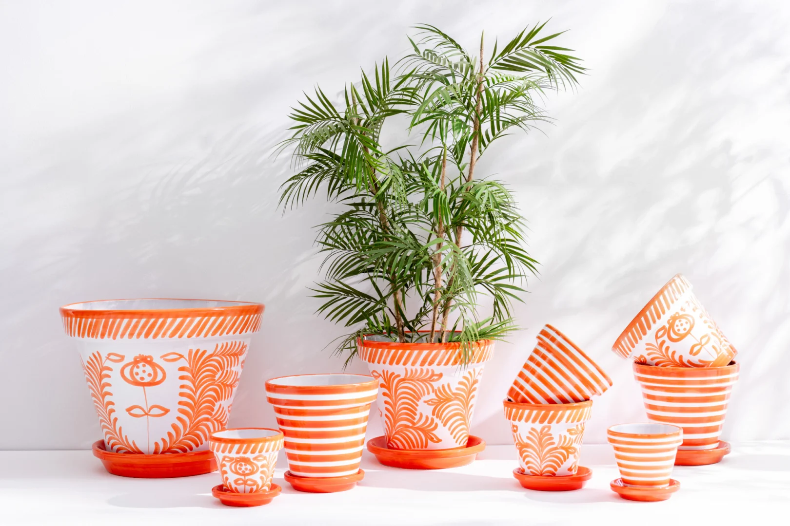 Bloempot Lieskand Keramiek Meerkleurig H19 cm - Afbeelding 2