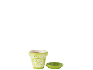 Bloempot Zoolas Keramiek Meerkleurig H15 cm