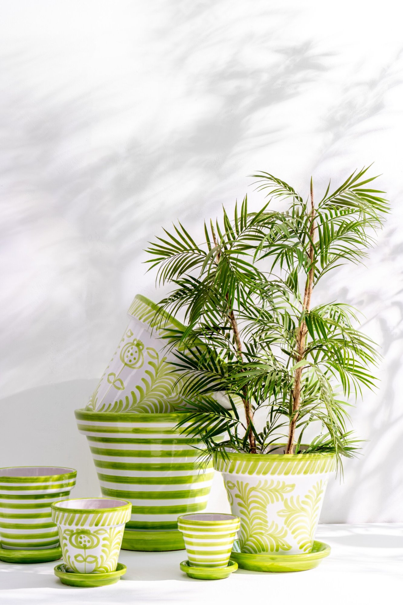 Bloempot Bevund Keramiek Meerkleurig H19 cm - Afbeelding 3