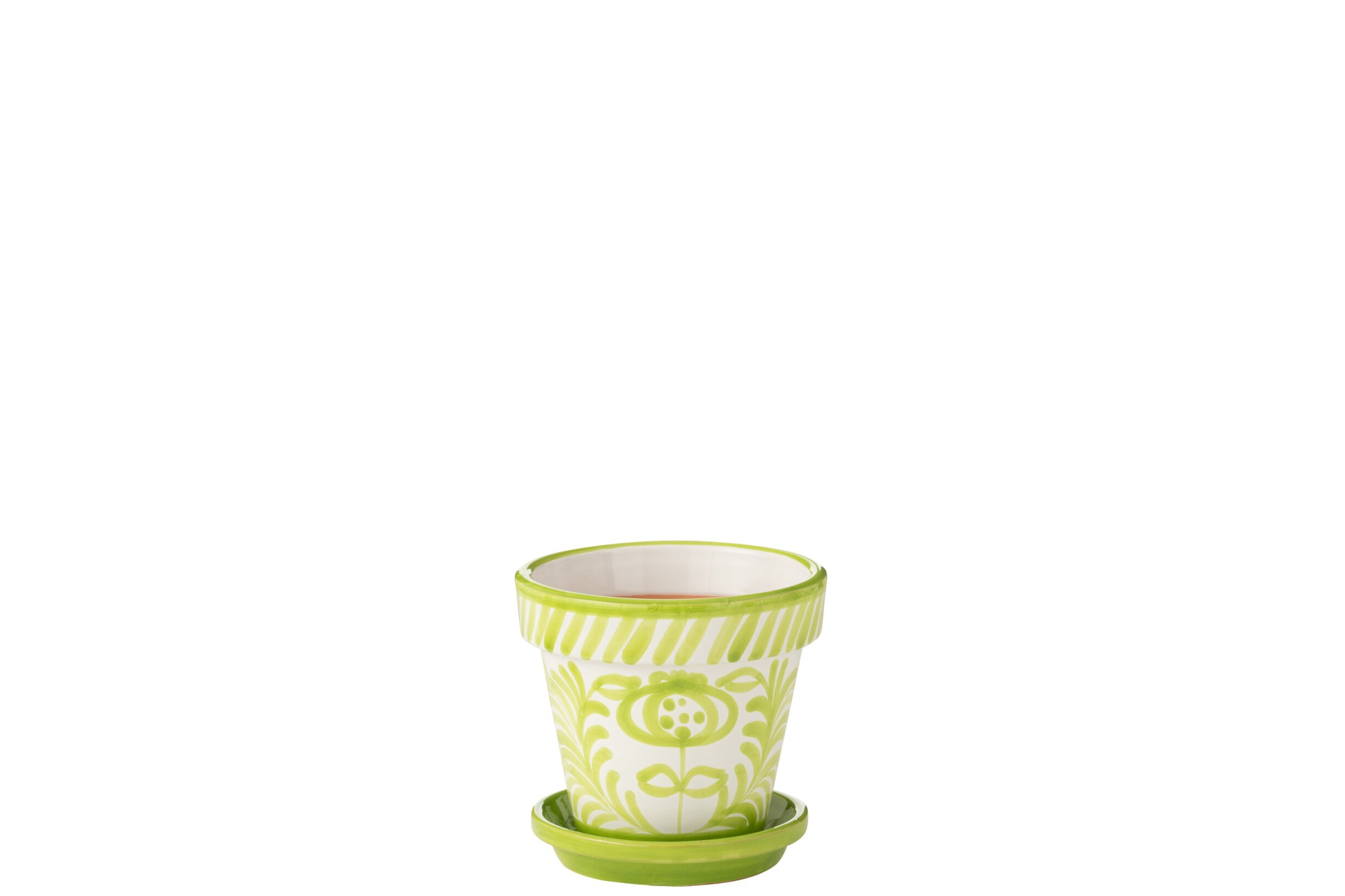 Bloempot Bevund Keramiek Meerkleurig H19 cm - Afbeelding 4