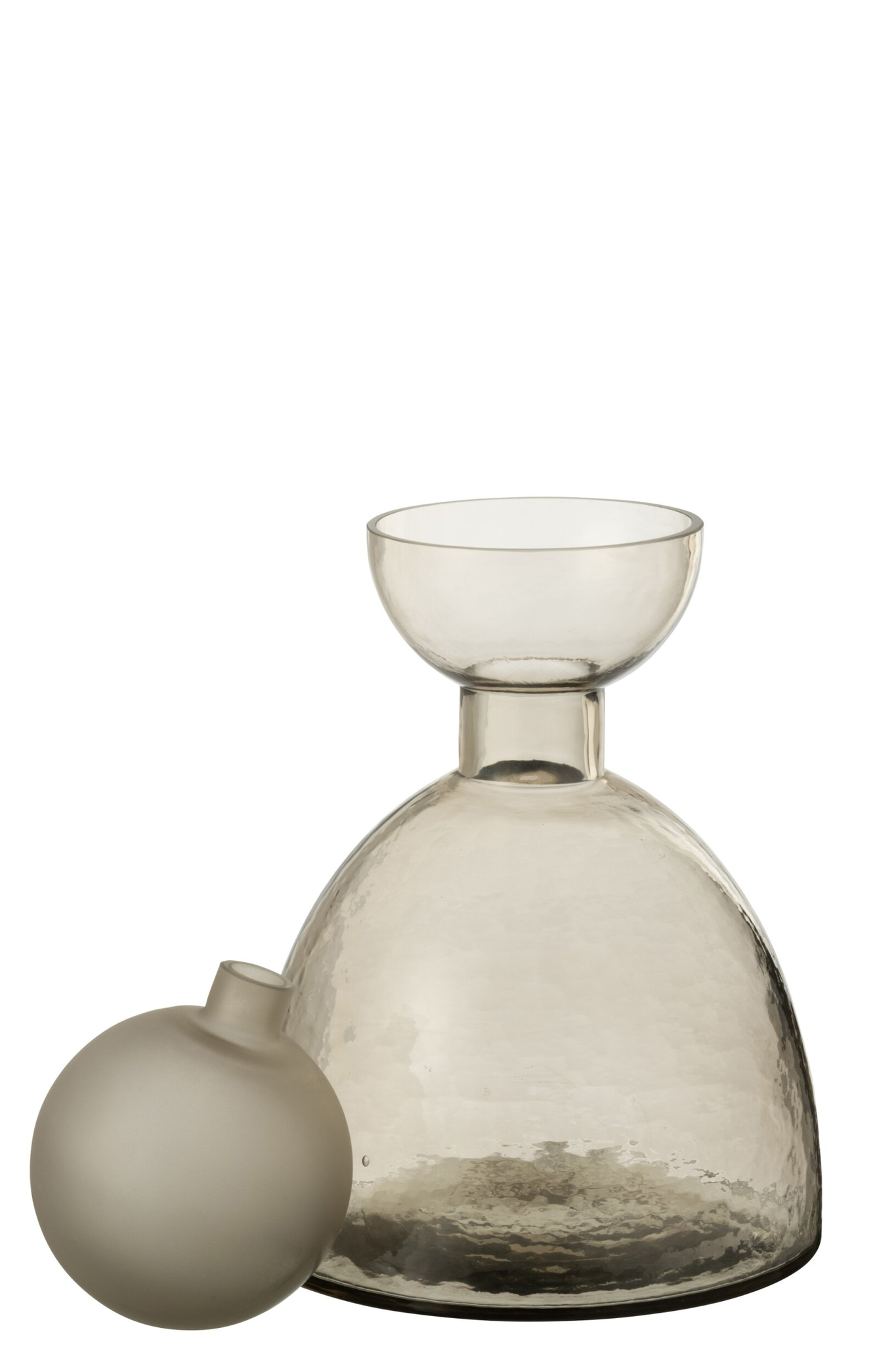 Vaas Saaskino Glas Grijs H29 cm