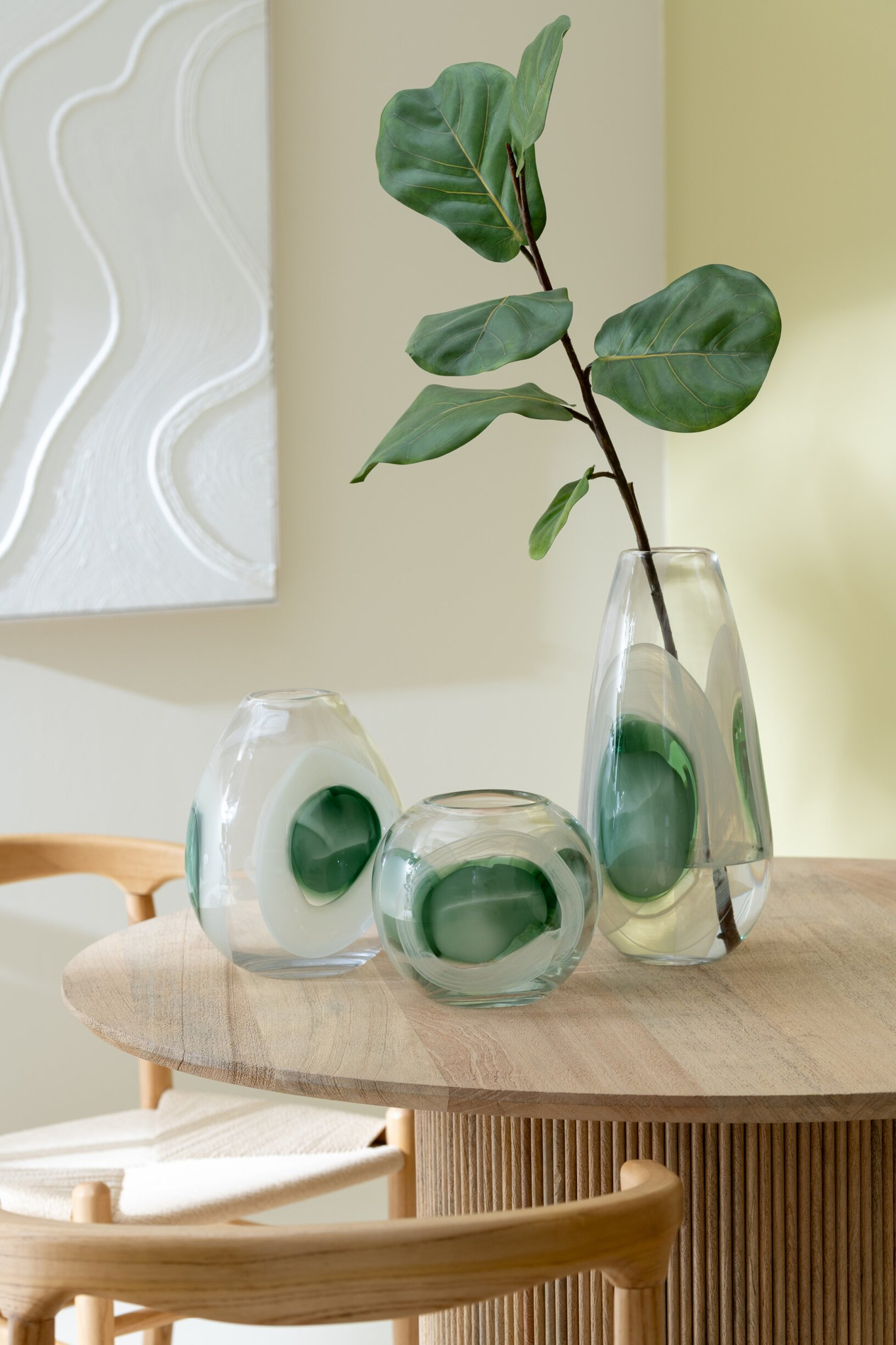 Vaas Slomino Glas Meerkleurig H25,5 cm