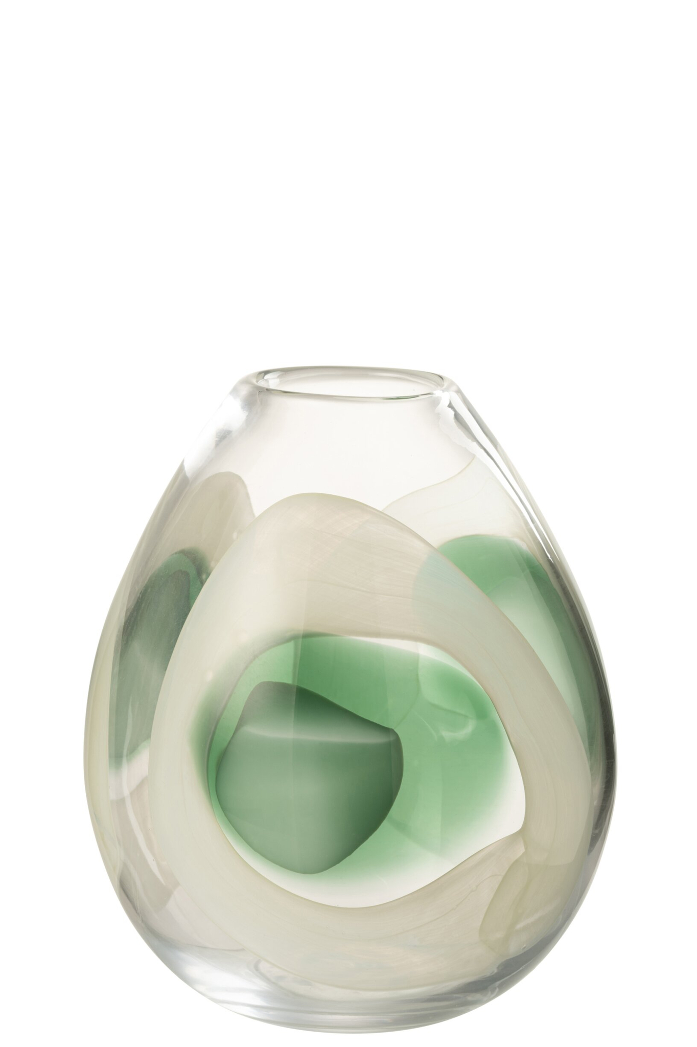 Vaas Slomino Glas Meerkleurig H25,5 cm - Afbeelding 2