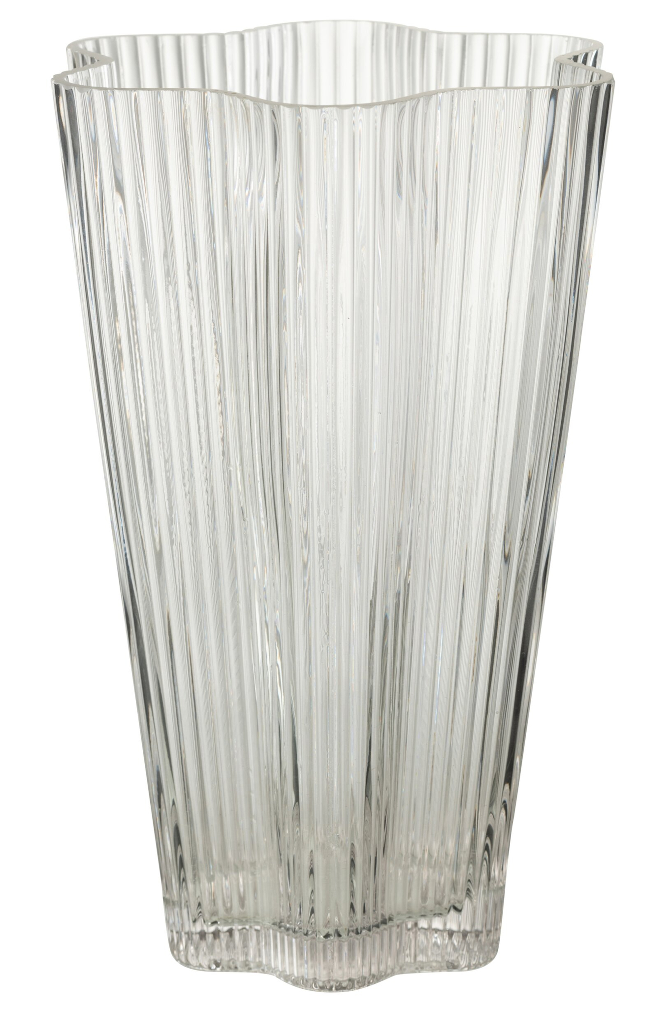 Vaas Getonte Glas Transparant H26,5 cm - Afbeelding 2