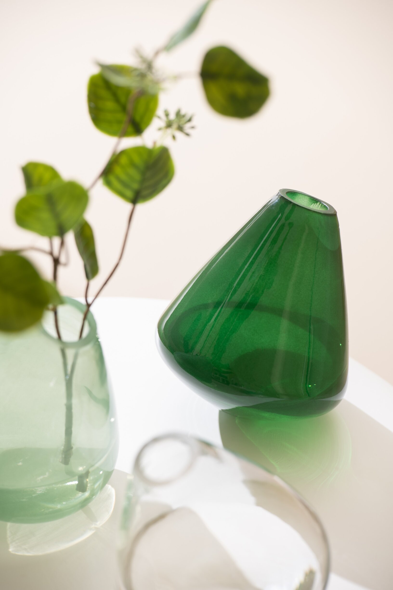 Vaas Keermin Glas Groen H13,5 cm - Afbeelding 3
