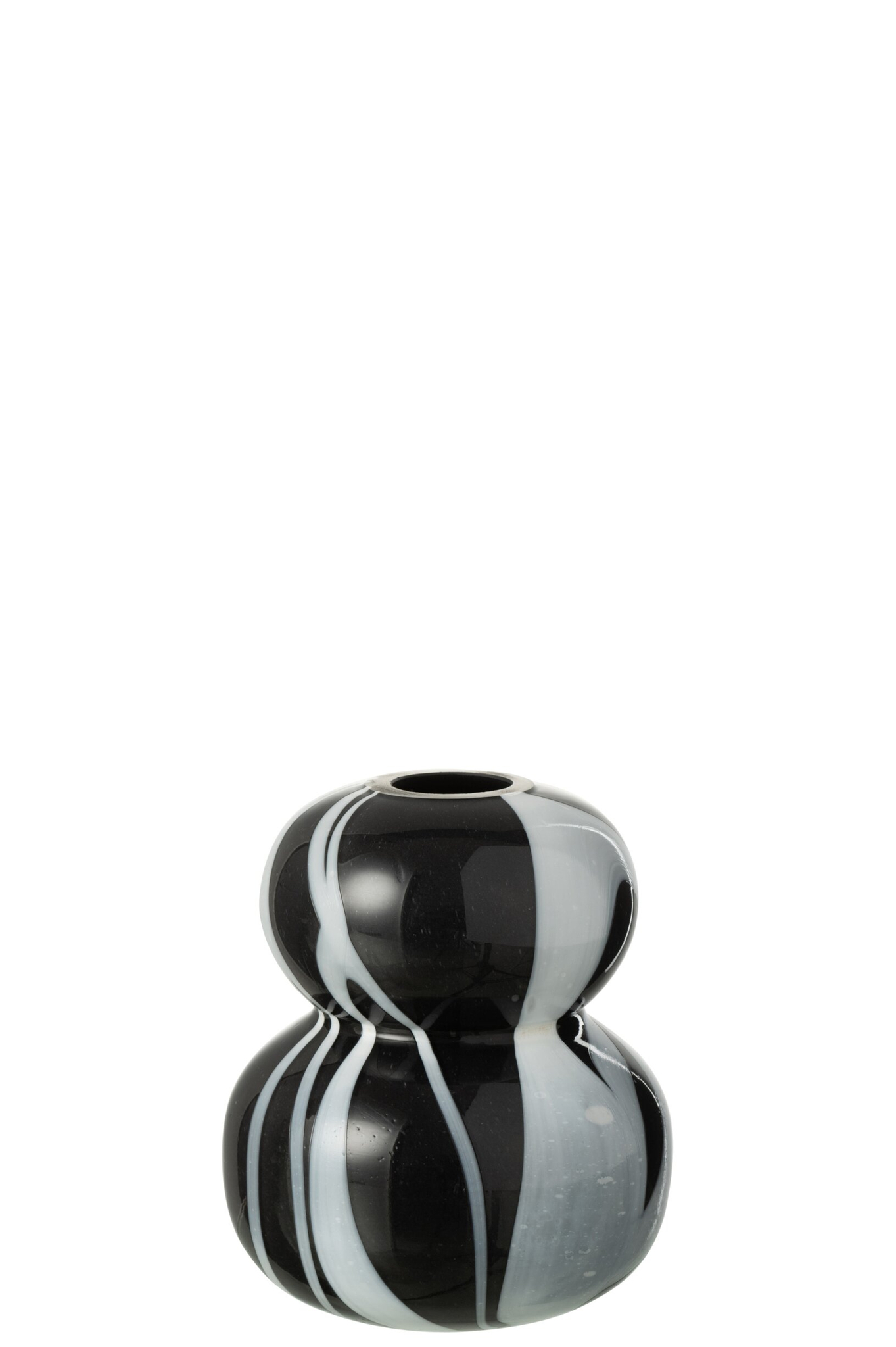 Vaas Jabes Glas Meerkleurig H12,5 cm