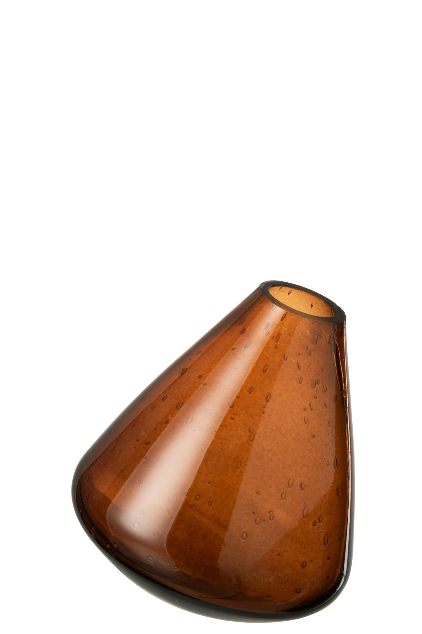 Vaas Sloonnek Glas Bruin H13,5 cm