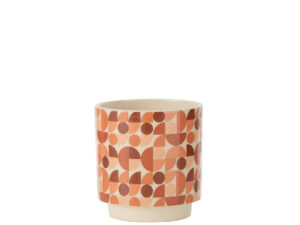 Bloempot Sliskura Keramiek Meerkleurig H12,5 cm