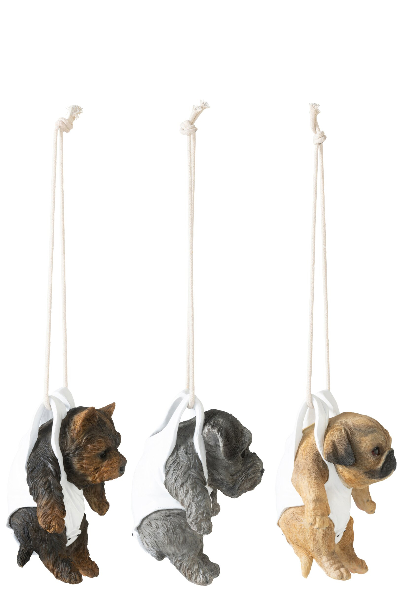 Decoratiefiguur Colorado Polyresin Meerkleurig - Set van 3