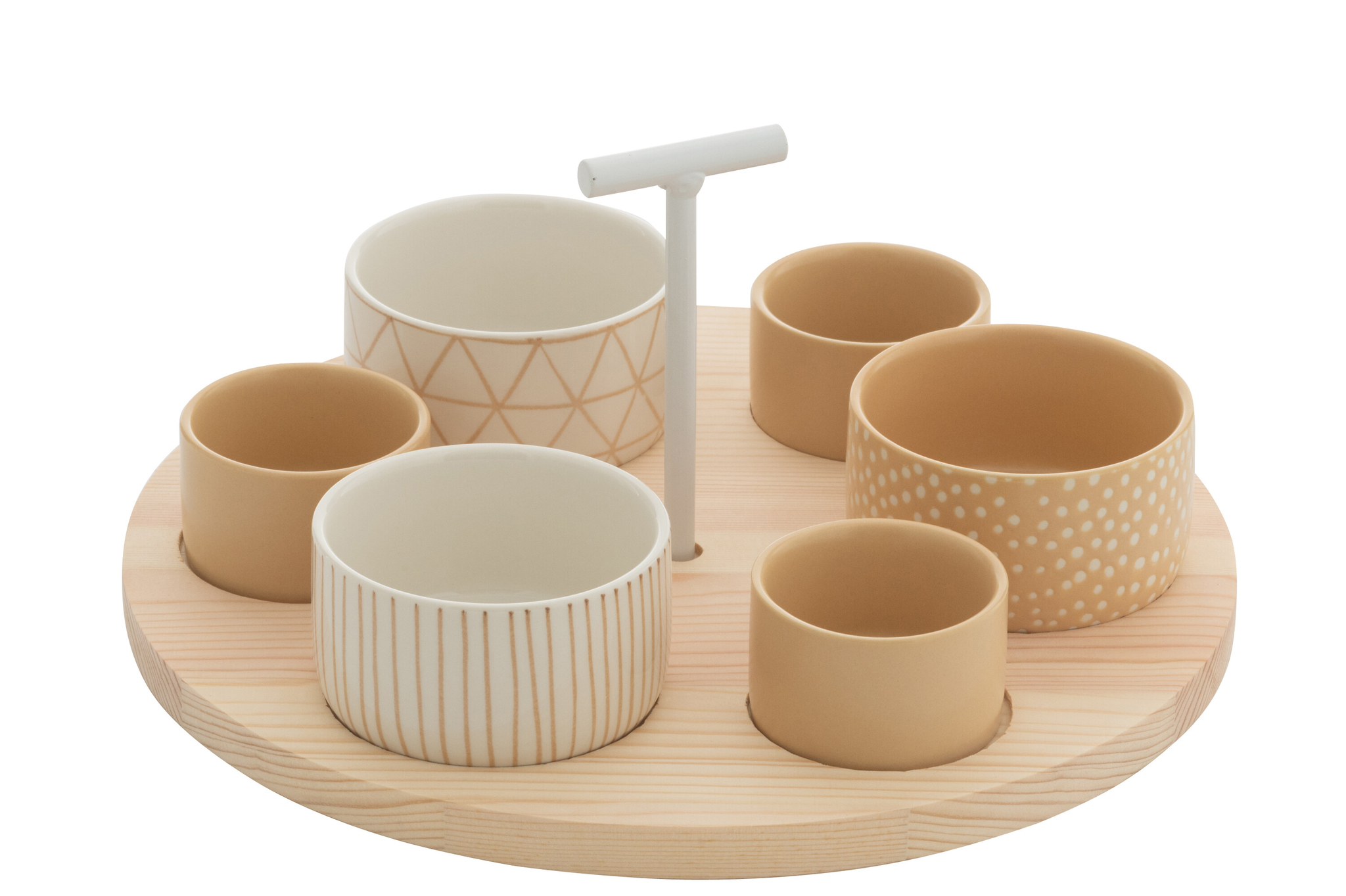 Servies Moonsel Keramiek Beige - Afbeelding 3