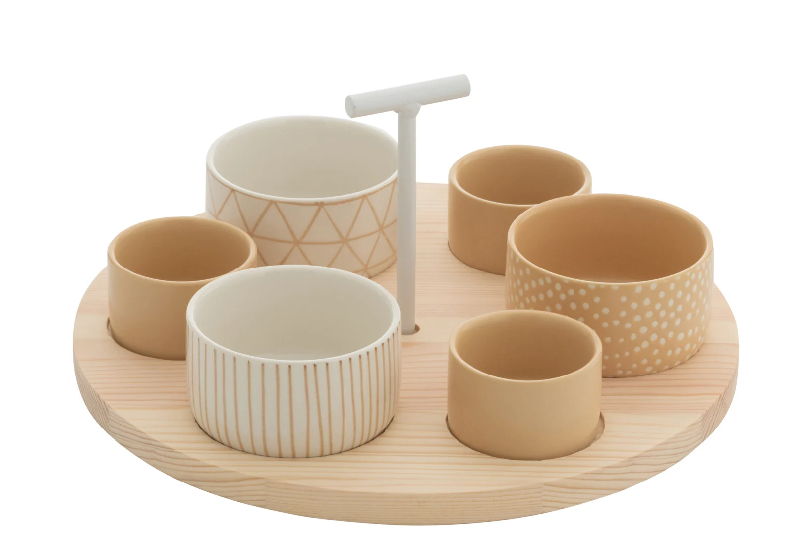 Servies Moonsel Keramiek Beige - Afbeelding 3