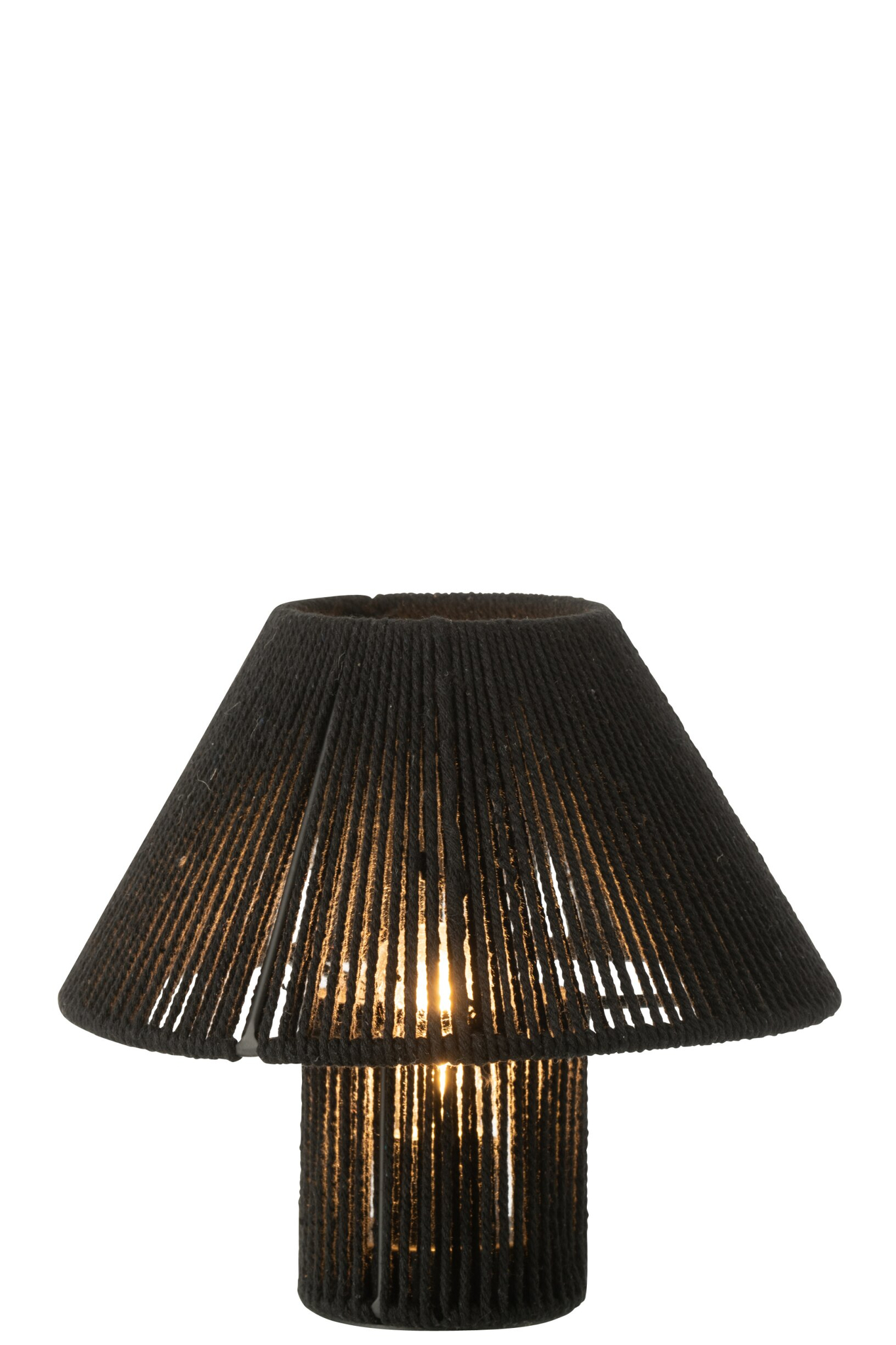 Tafellamp Lirmos Zwart H18,7 cm