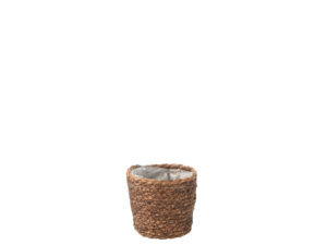 Bloempot Slaustira Jute Naturel H12 cm