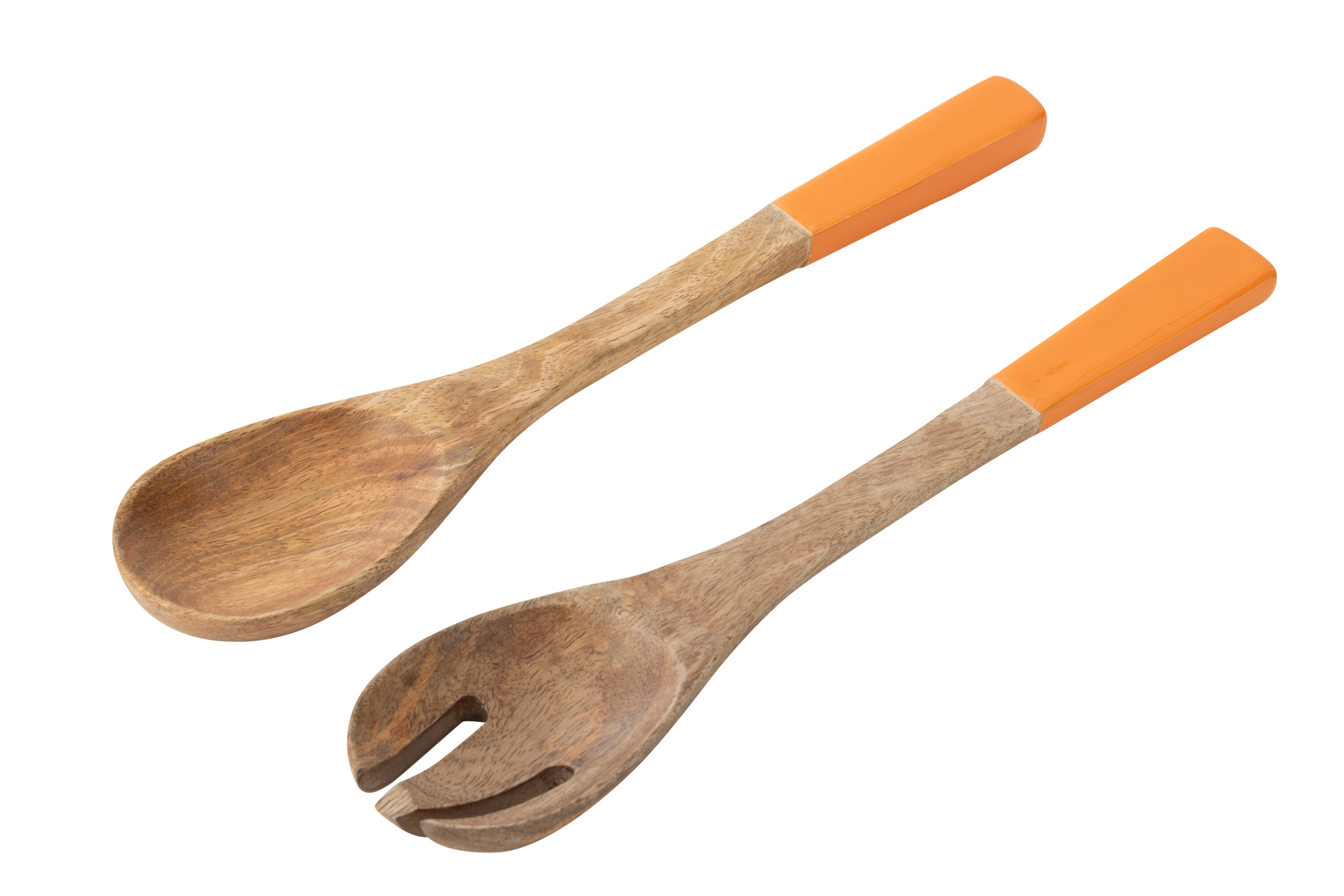 Woonaccessoire Rovun Mangohout Oranje - Set van 2 - Afbeelding 2
