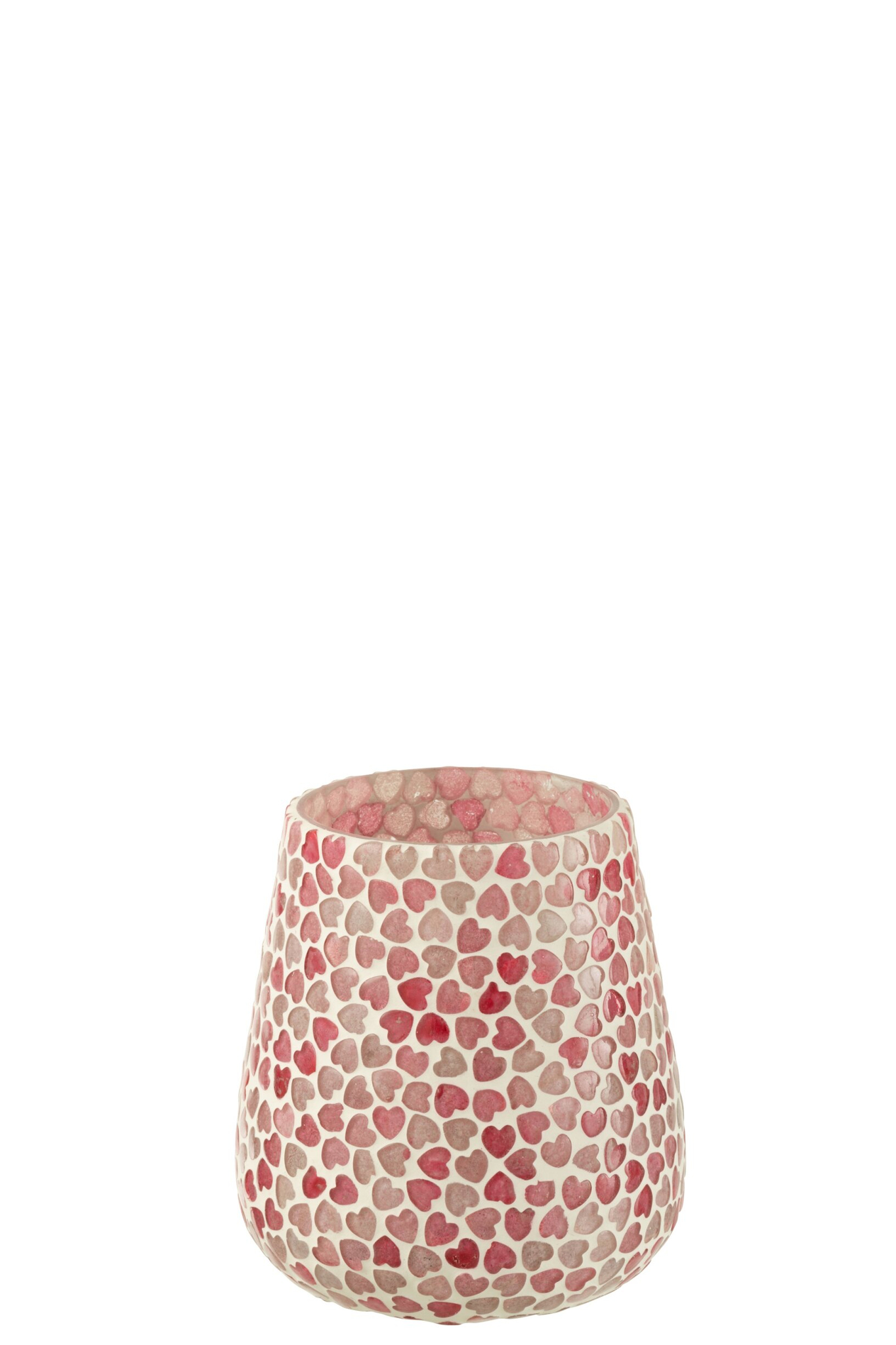 Waxinelichthouder Poomaro Glas Roze - Afbeelding 6