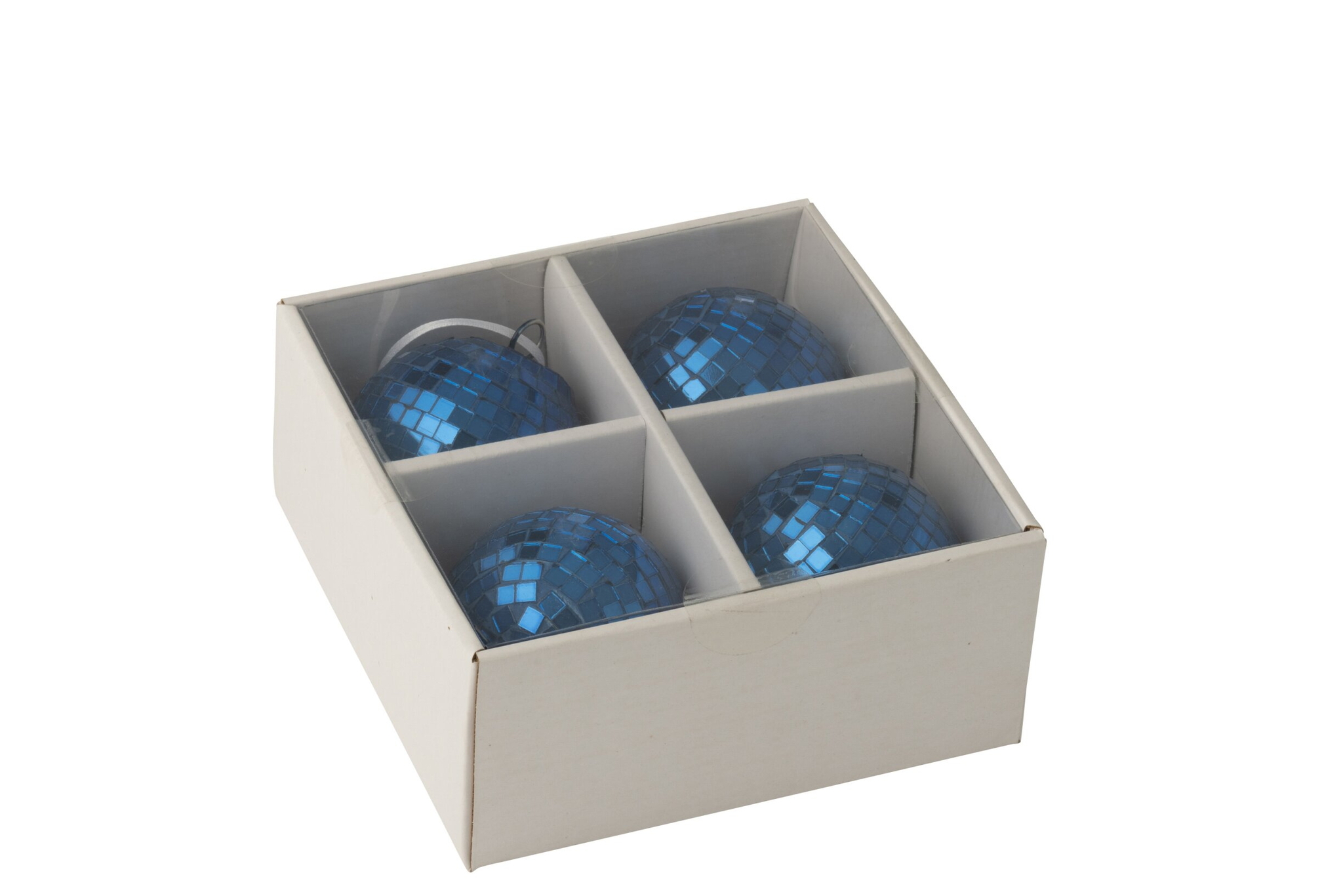 Spiegel Tronnek Blauw 7x7 cm