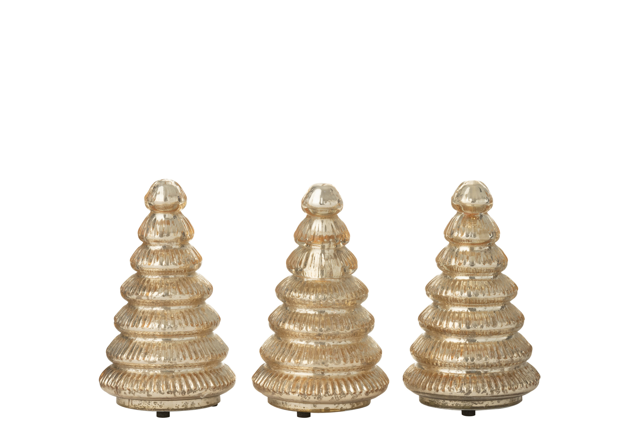 Kunstboom Hannover Glas Goud H10 cm - Set van 3 - Afbeelding 5