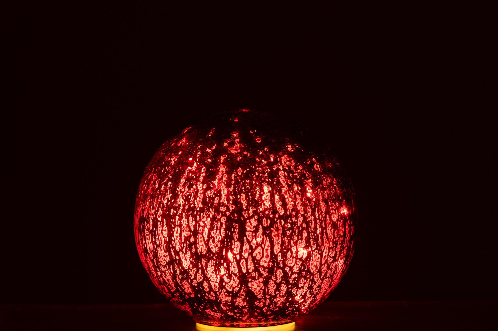 Kerstballen Solothurn Glas Rood - Afbeelding 2