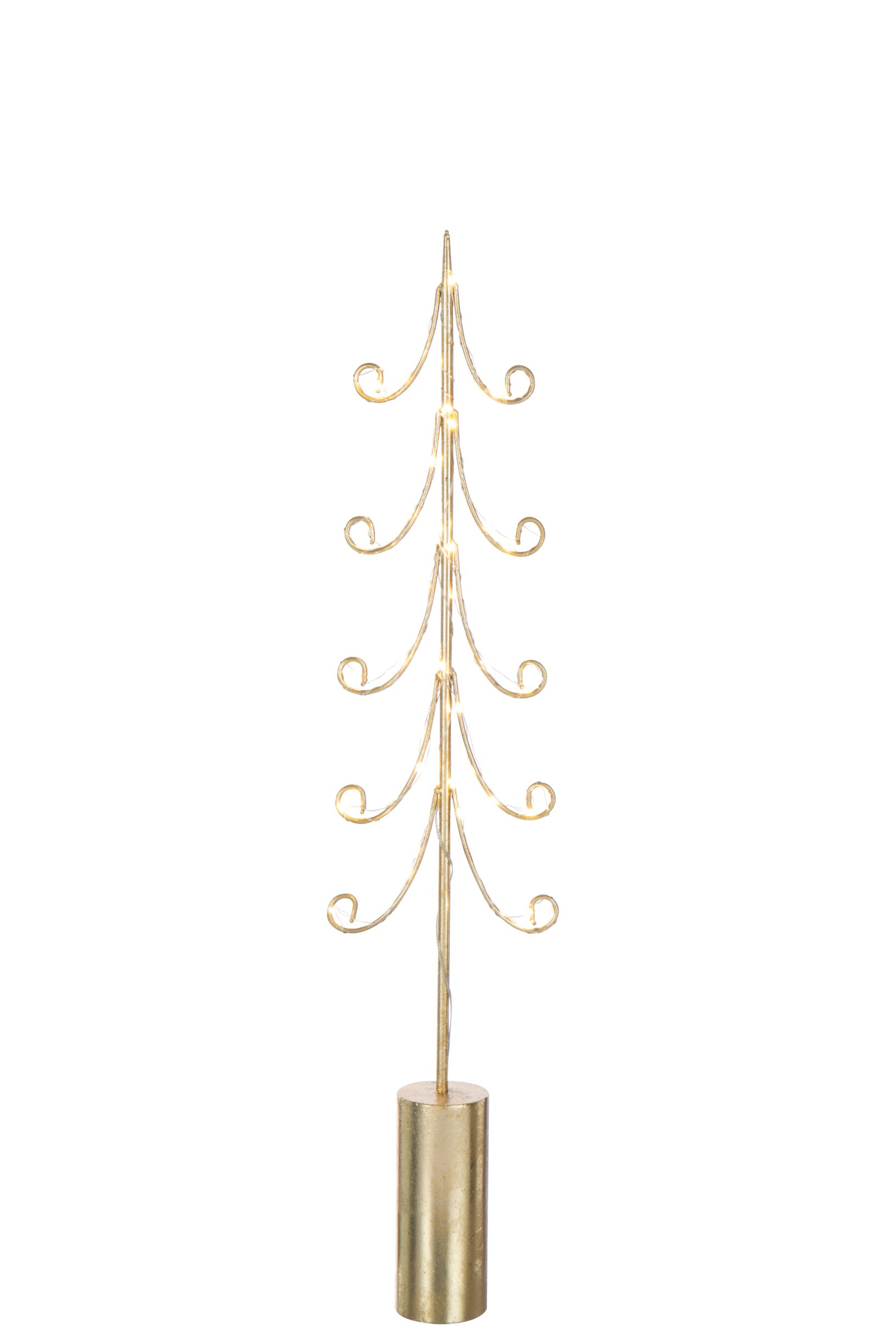 Kunstboom Fulin Metaal Goud H72 cm