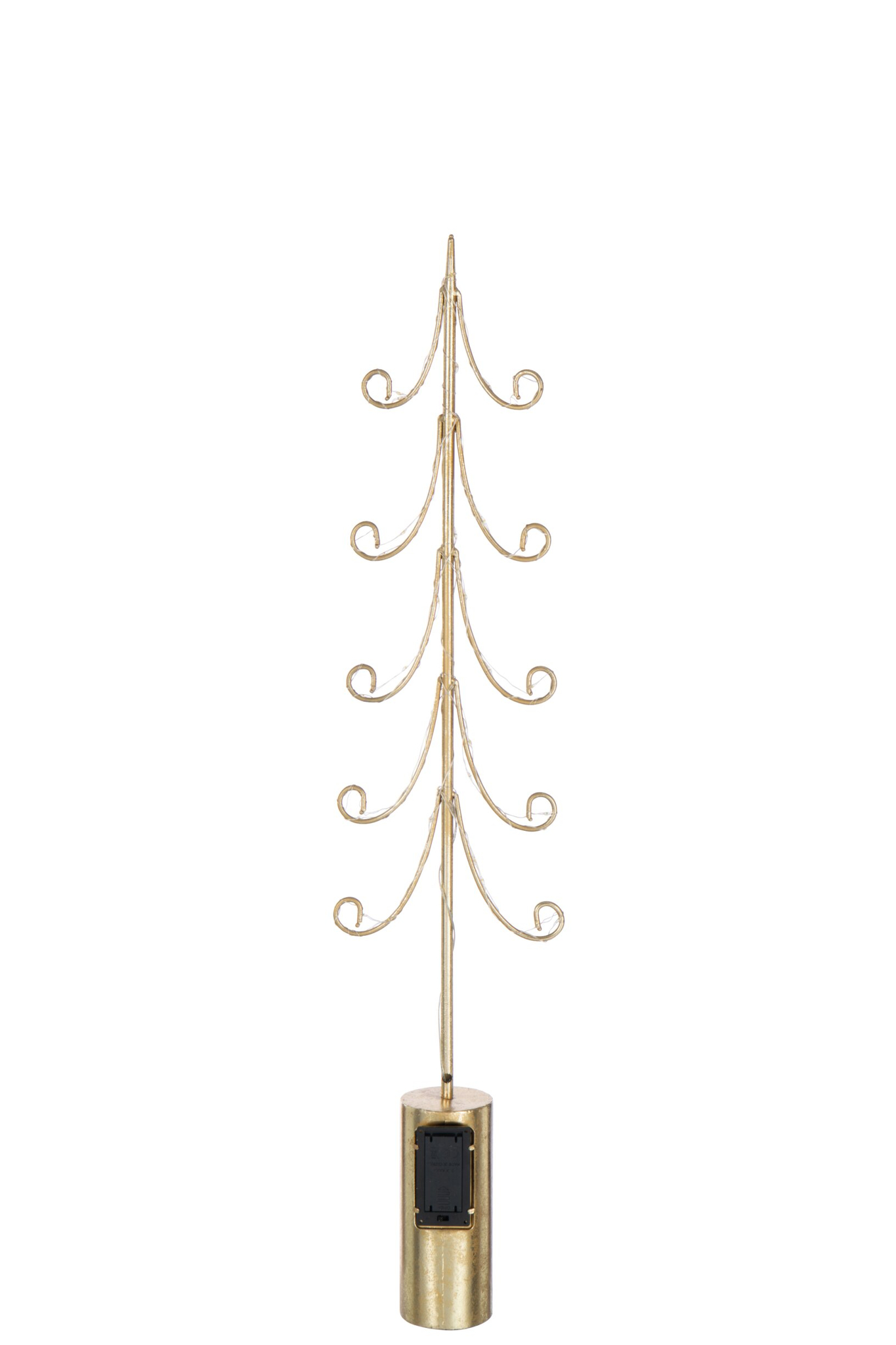 Kunstboom Fulin Metaal Goud H72 cm - Afbeelding 3