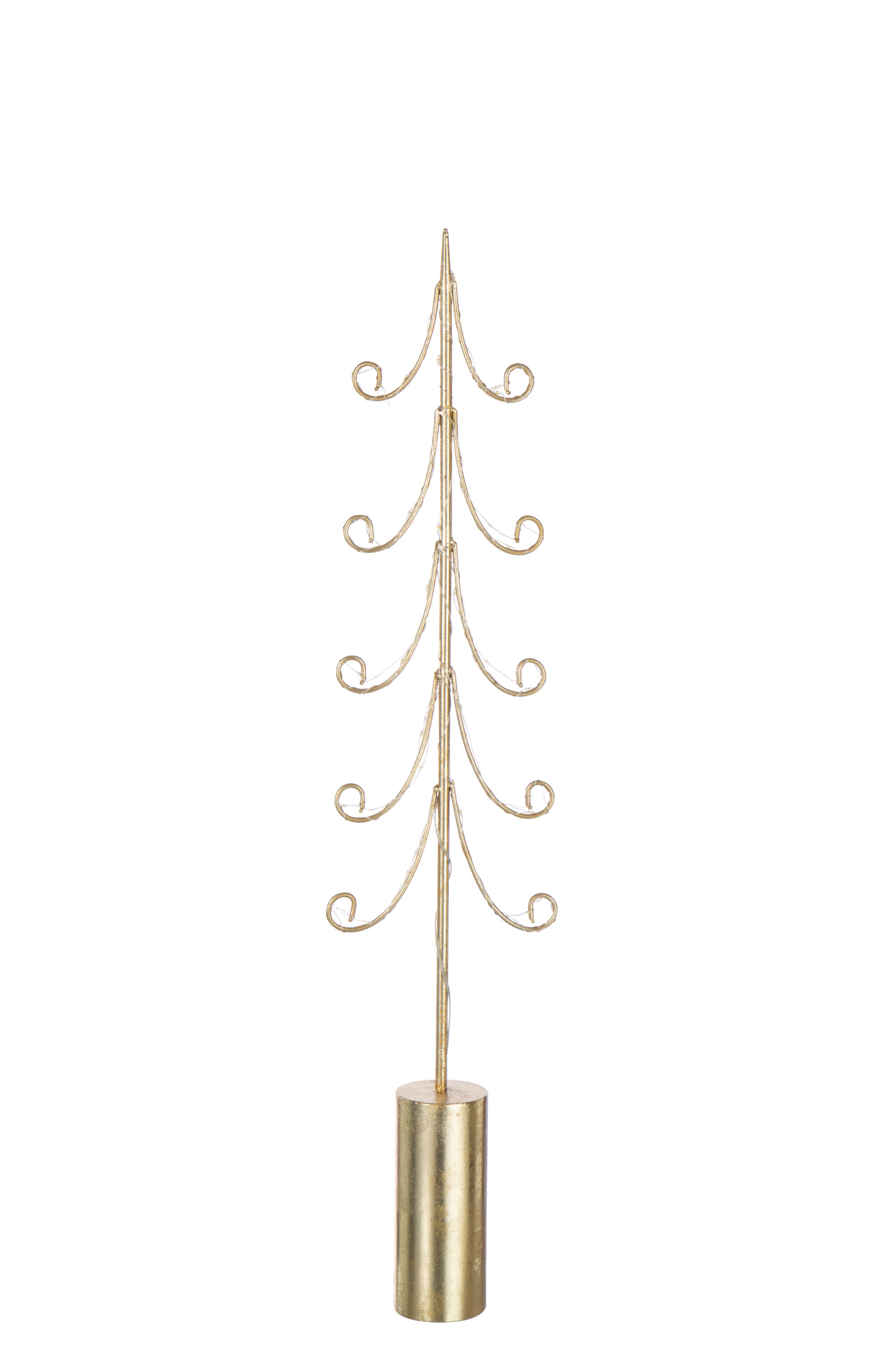 Kunstboom Fulin Metaal Goud H72 cm - Afbeelding 5