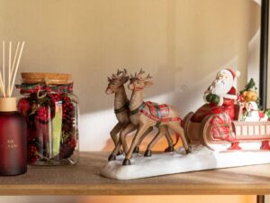 Decoratiefiguur Traatea Meerkleurig H18,5 cm