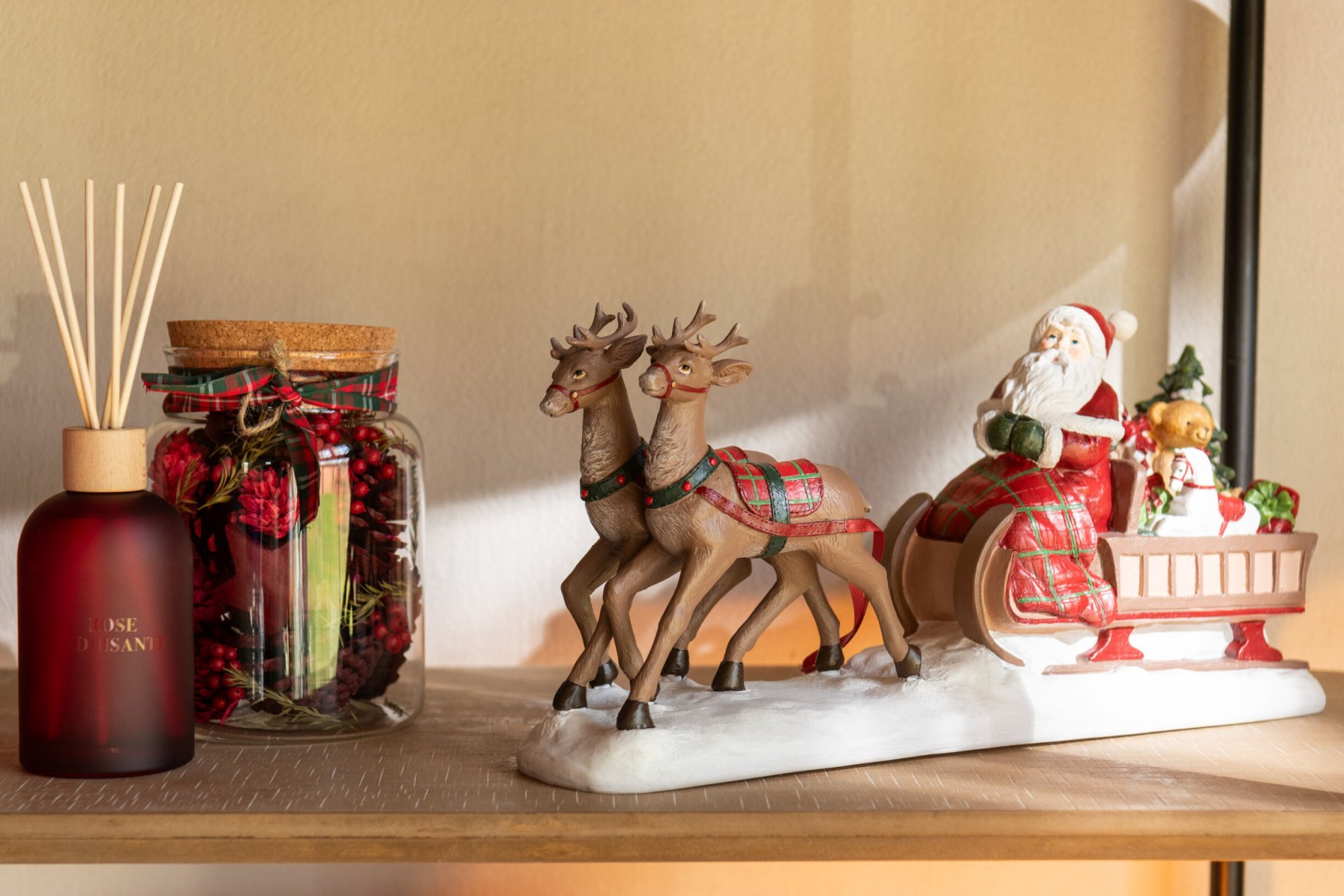 Decoratiefiguur Traatea Meerkleurig H18,5 cm