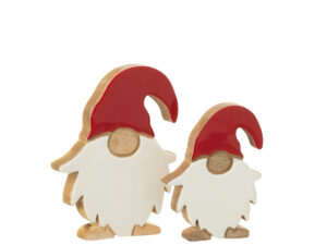 Decoratiefiguur Flootal Mangohout Meerkleurig H20 cm